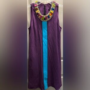 Bella Bicchi Size 8 Purple Sleeveless Dress NWT
